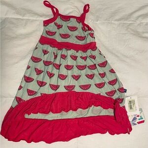 Kickee Pants Hi Lo Watermelon Print. NWT